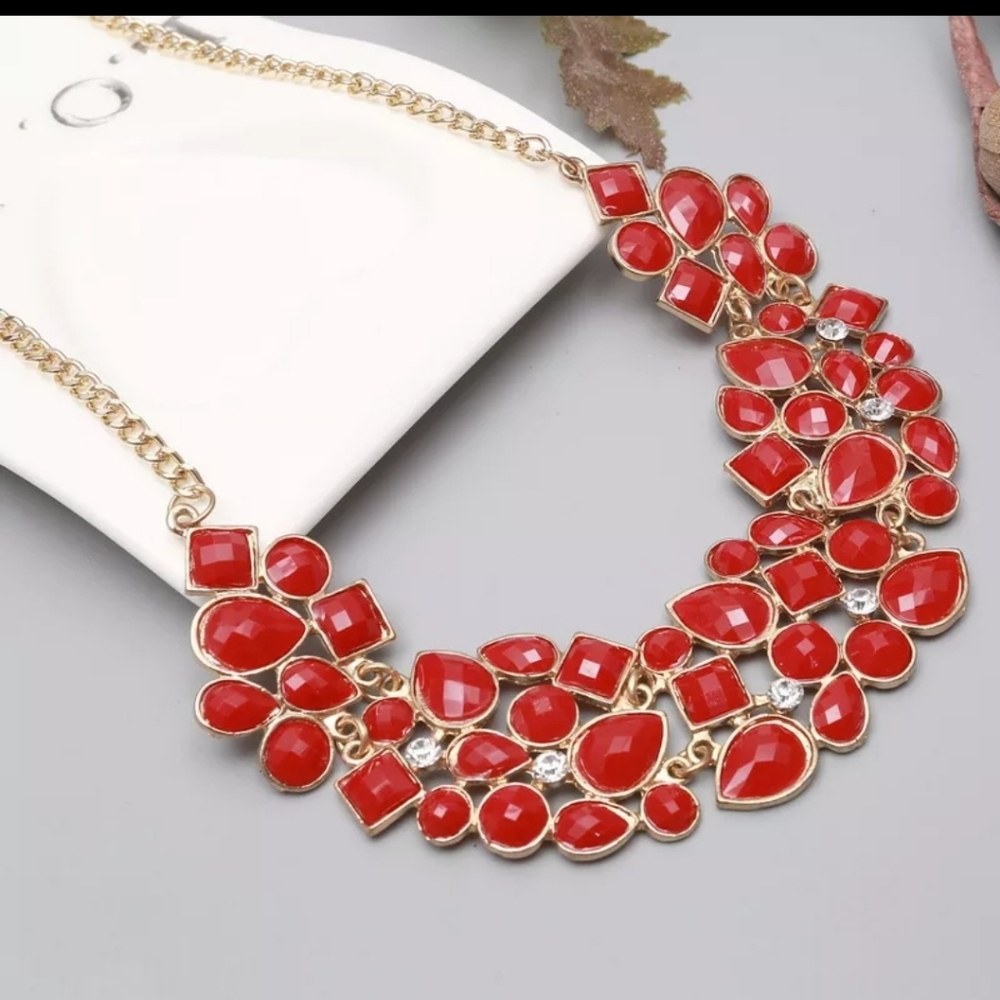 Crystal Collar Necklace